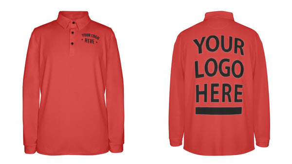 Alumni Unisex Long Sleeve Polo Shirt (Qty=1)