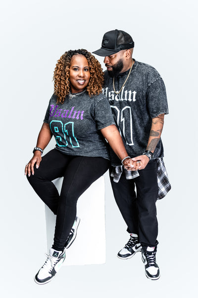 Psalm 91 Fearless Vintage Wash Tee