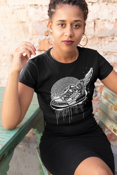 Footsteps Vintage Graphic Unisex T-Shirt (S-5XL)