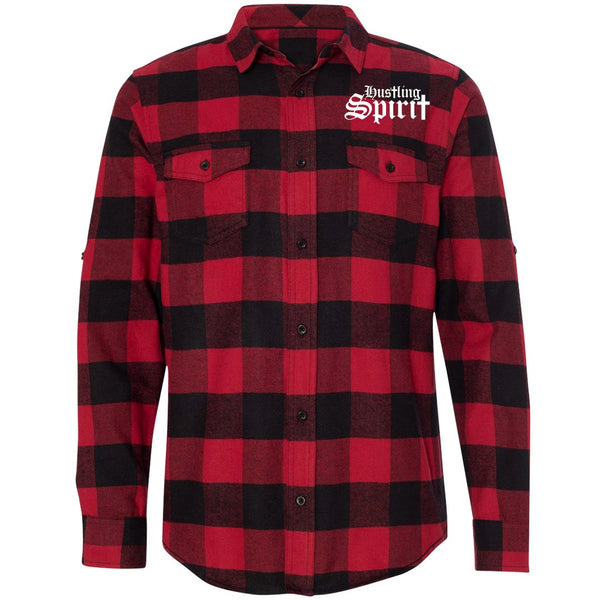 HERE COMES THE DREAMER LONG SLEEVE PLAID FLANNEL (S-3XL)