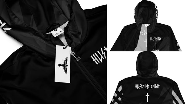 HS CROSS Unisex Windbreaker (S-3XL)