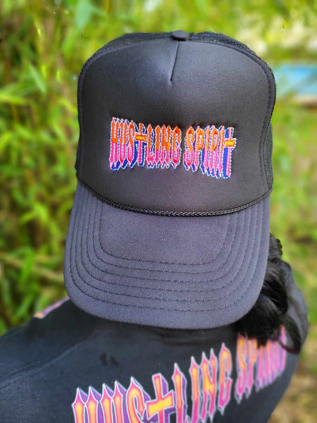 HS KING FONT Foam Trucker Hat