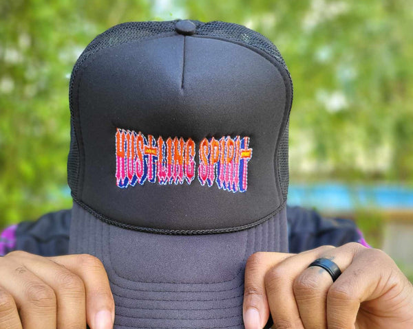 HS KING FONT Foam Trucker Hat