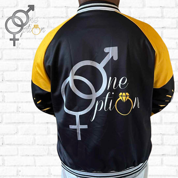 One Option Striped Trim Jacket (Unisex)