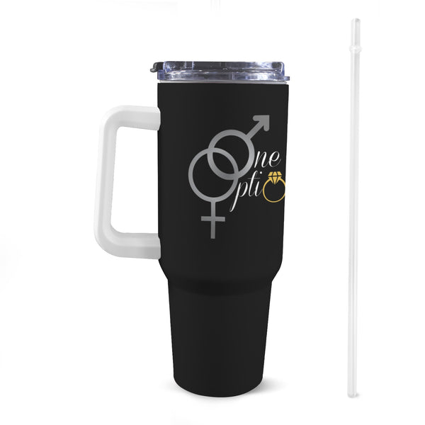 One Option Tumbler with Handle (40 Oz)