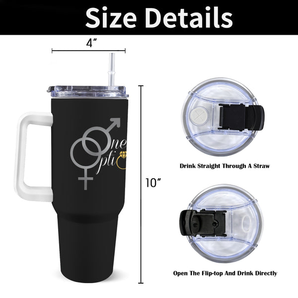 One Option Tumbler with Handle (40 Oz)