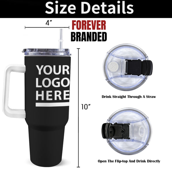 Alumni Tumbler with Handle (40 Oz)