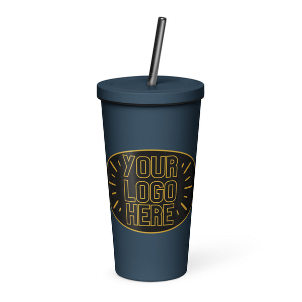 Alumni Insulated Tumbler with a Straw (20 oz)