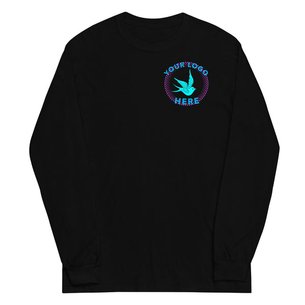 Long Sleeve T-Shirt Front and Back Print (Unisex)