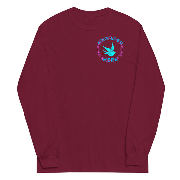 Long Sleeve T-Shirt Front and Back Print (Unisex)