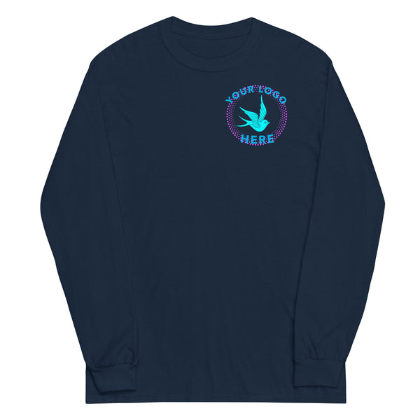 Long Sleeve T-Shirt Front and Back Print (Unisex)