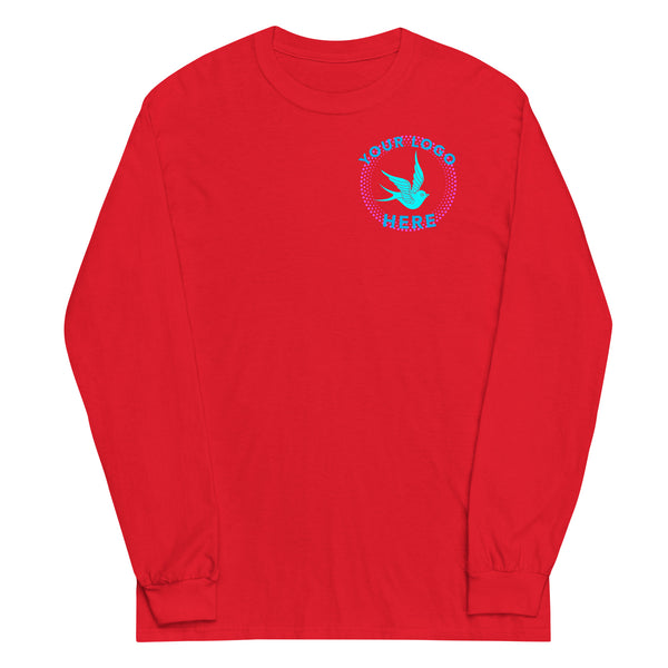 Long Sleeve T-Shirt Front and Back Print (Unisex)