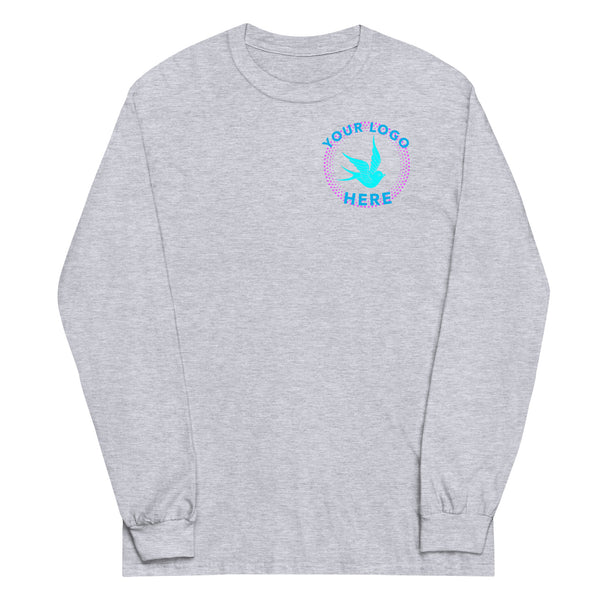 Long Sleeve T-Shirt Front and Back Print (Unisex)