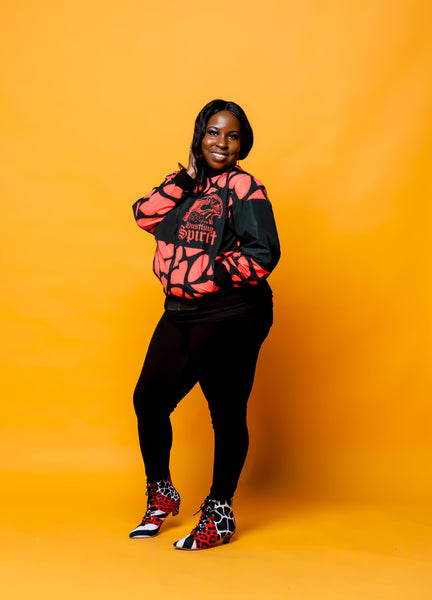 Red Raven Symphony Female Flight Jacket