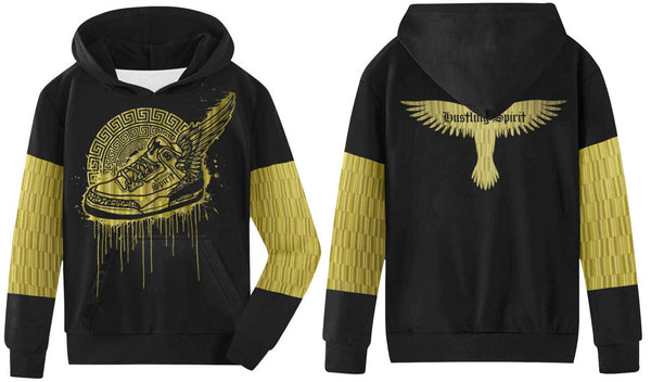 Footsteps Gold Column Kids Hoody