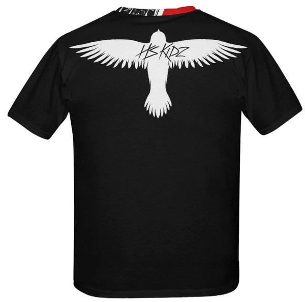 Never Fold Unisex Kids Size Polyester Tee