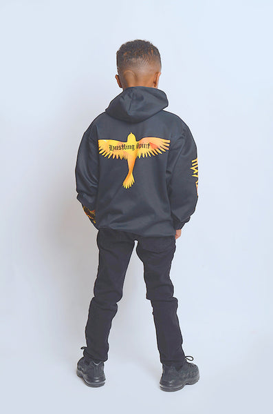 Fearless Lion Gold Kids Unisex Hoody