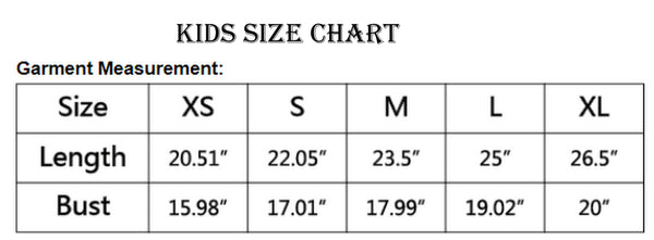 Raven Peach & Gray Tee Kid Size