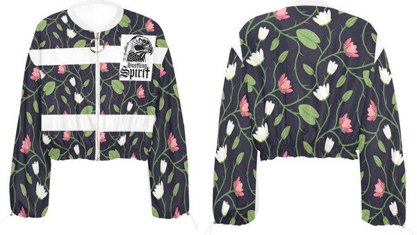 Raven Spring Flowers Chiffon Jacket