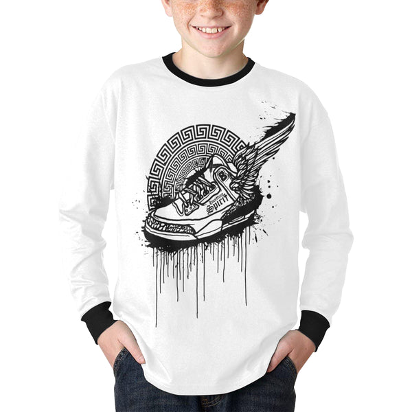 Footsteps OG Long Sleeve Tee Kid Size
