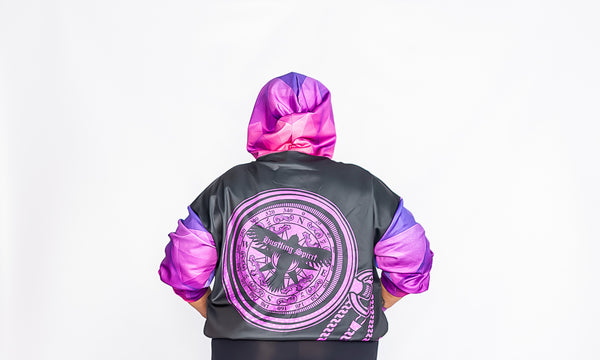 Compass Purple Hoodie