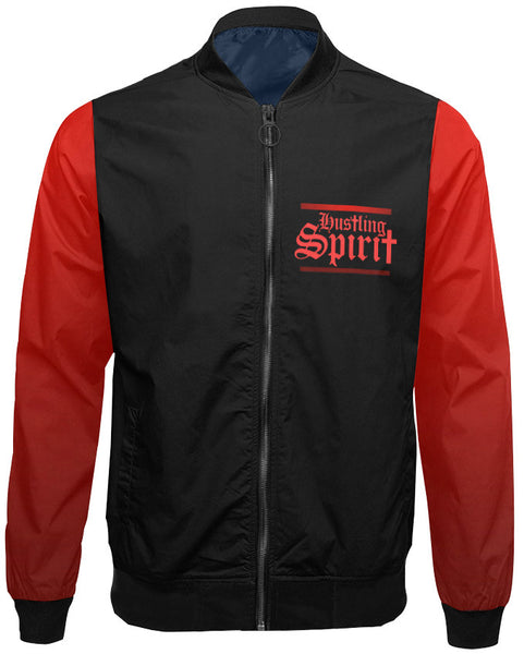 Never Fold Red Unisex Flight Jacket