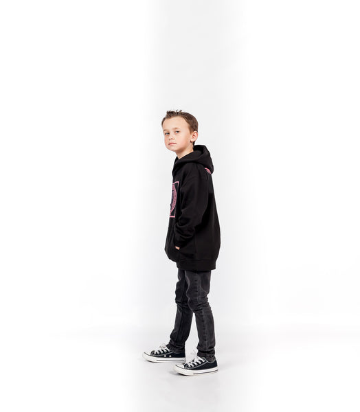 Alpha Omega Unisex Red Kid Hoody