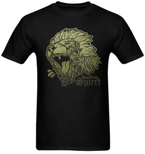 Fearless Lion Olive Green Unisex Tee