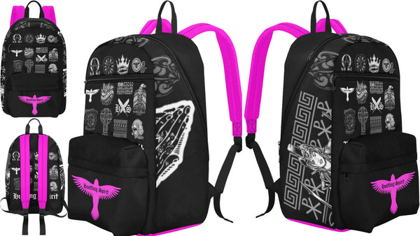 Hustling Spirit Multi Designs Limited Edition Large Capacity Travel Backpack