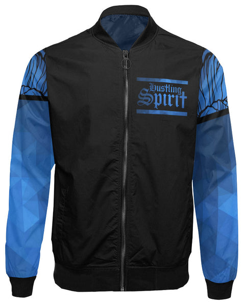 Fearless Lion Navy Blue Flight Jacket