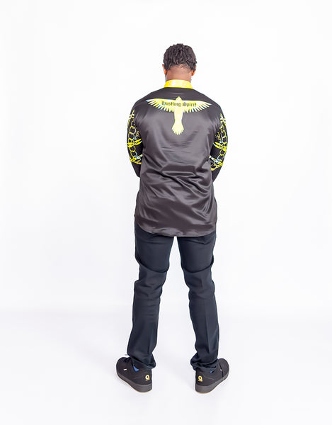 Compass Button Up Long Sleeve