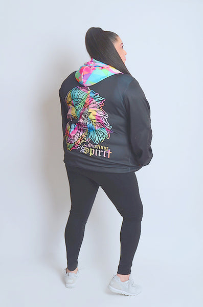 Fearless Lion Zip Up Hoody II