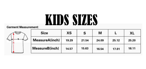 Never Fold Unisex Kids Size Polyester Tee