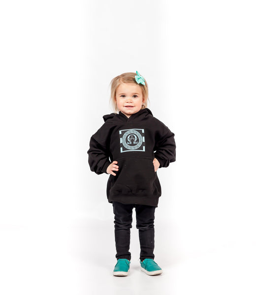 AΩ Crew Neck Turquoise Sweatshirt  (Kids Sizes)
