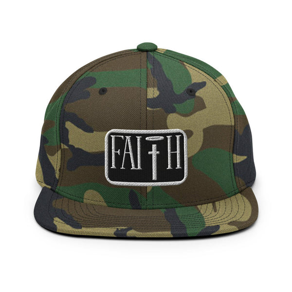 Faith III Snapback Green Camo