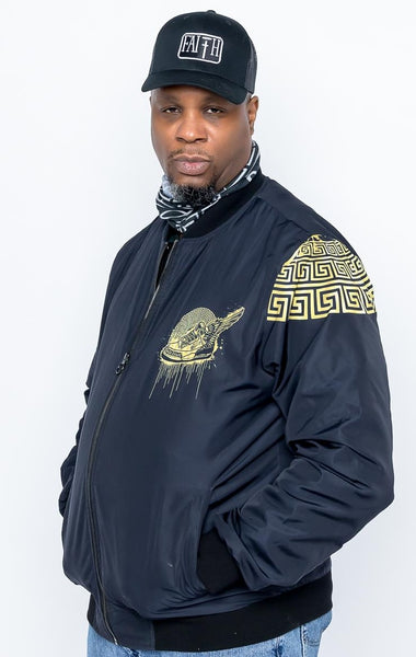 Footsteps Flight Jacket