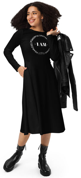 TKL Long Sleeve Dress w/Pockets (XXS-6XL)
