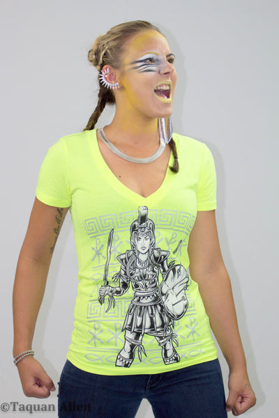 Warrior Princess Vintage Graphic T-Shirt (S-5XL)