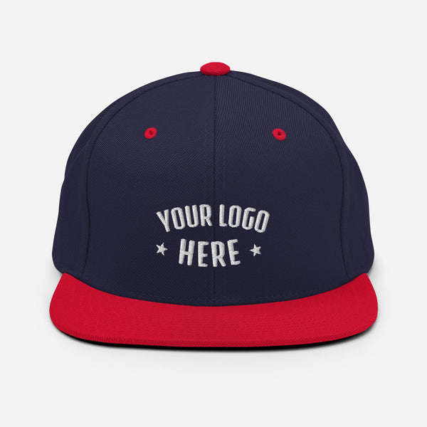 Custom Embroidered Snapback Hat (Qty=1)