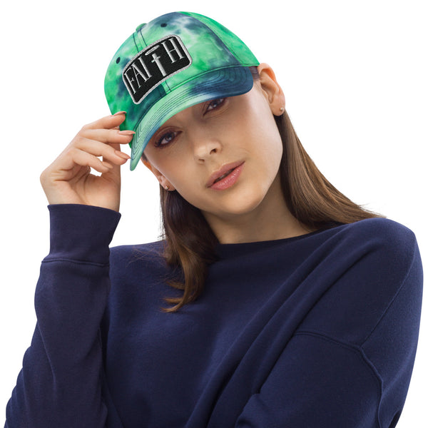 Faith Tie Dye Hat
