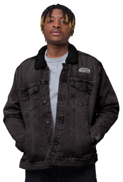 HS Essential Embroidered HS Denim Trucker Jacket