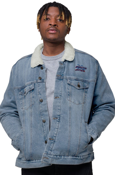 HS Limited Edition Embroidered Denim Trucker Jacket (S-3XL)