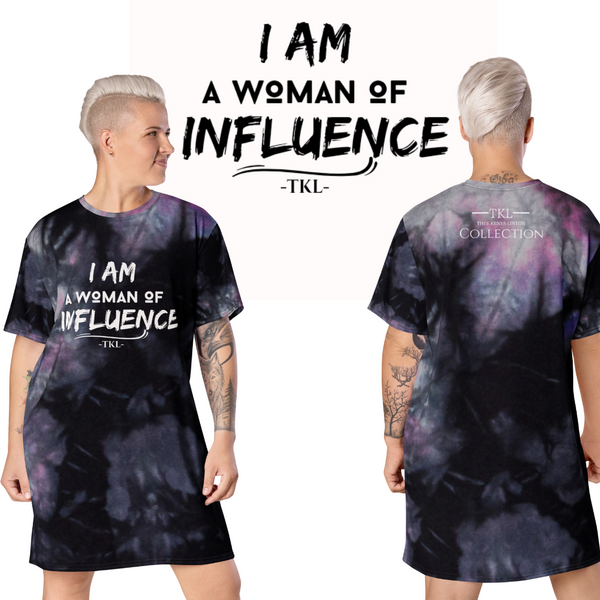 Woman of Influence Lightweight Spandex T-shirt Dress