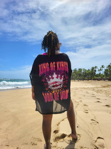 KING OF KINGS Beach Cover UP