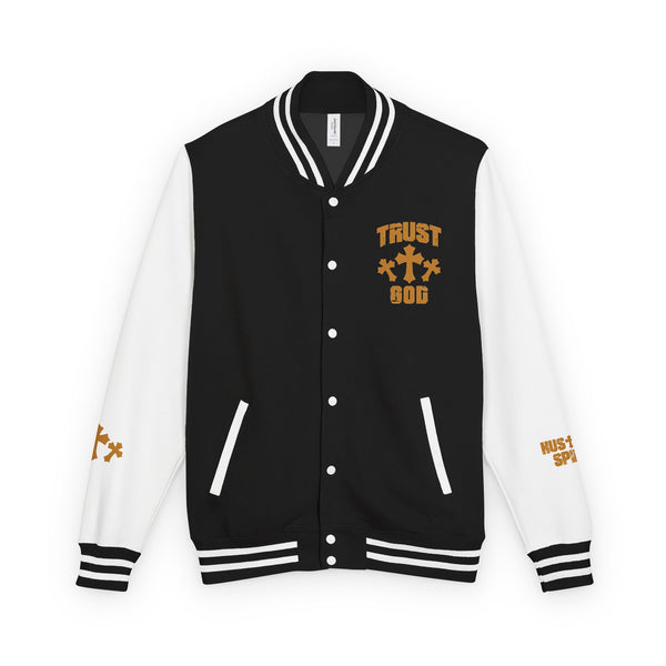 TRUST GOD Letterman Jacket