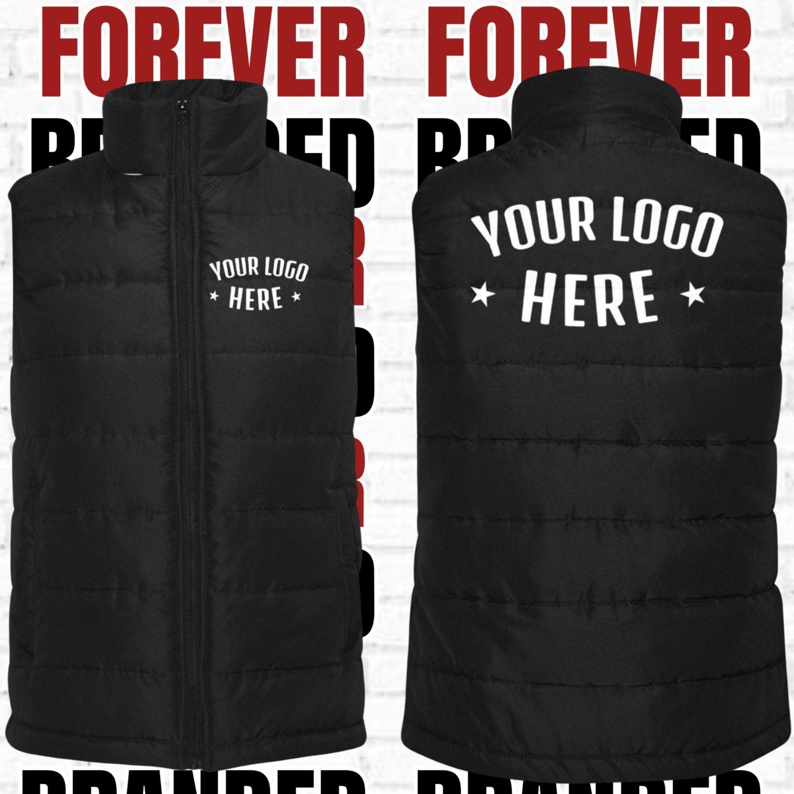 Alumni Essential Padded Vest Jacket (XS-2XL)