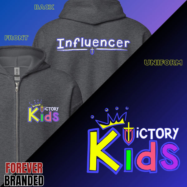 VK Staff Uniform Unisex heavy blend zip hoodie