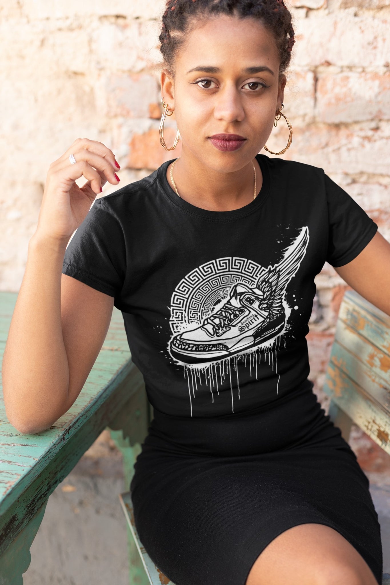 Footsteps Vintage Graphic Unisex T-Shirt (S-5XL)