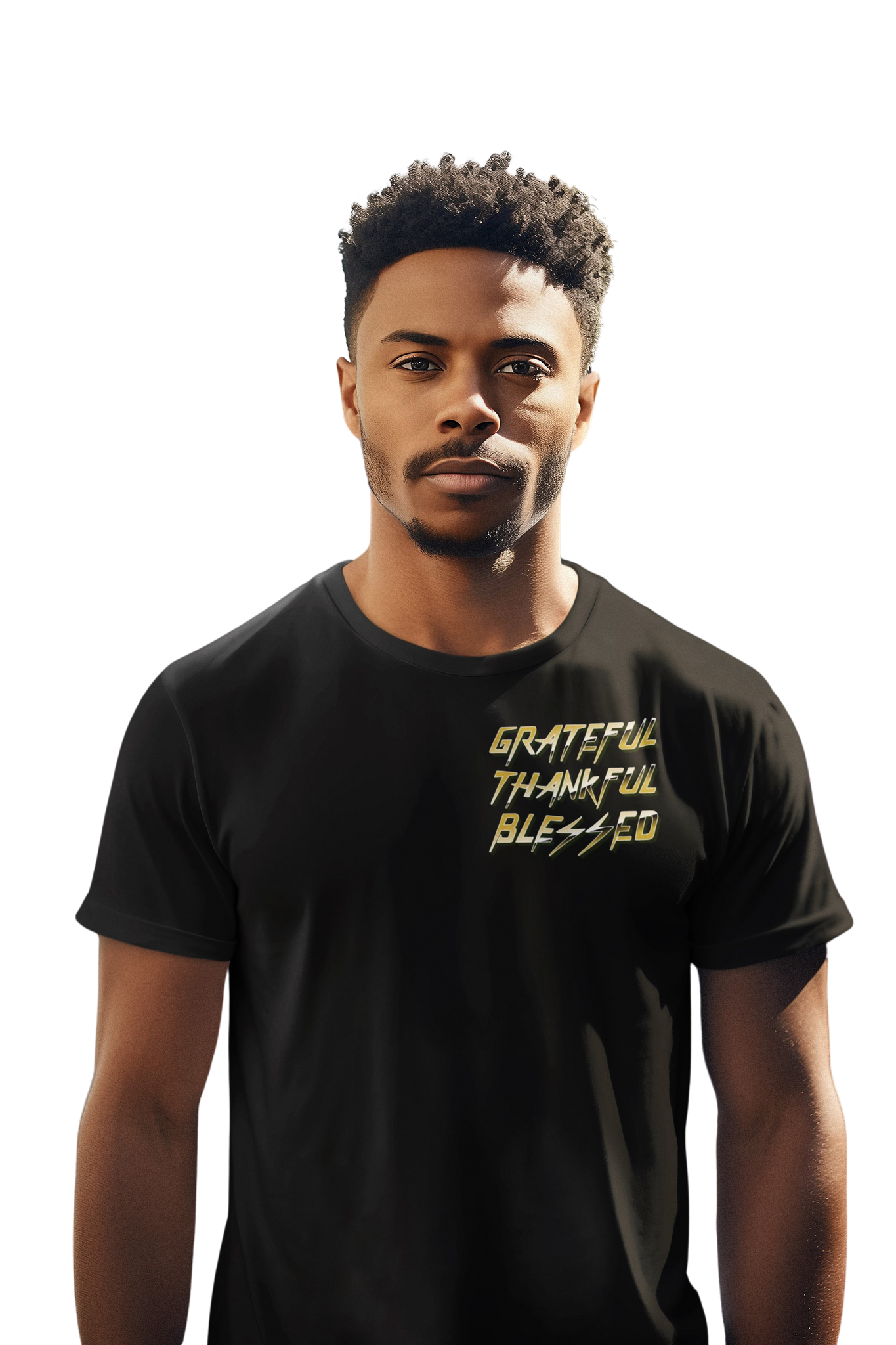 Grateful, Thankful, Blessed Unisex T-Shirt (S-5XL)