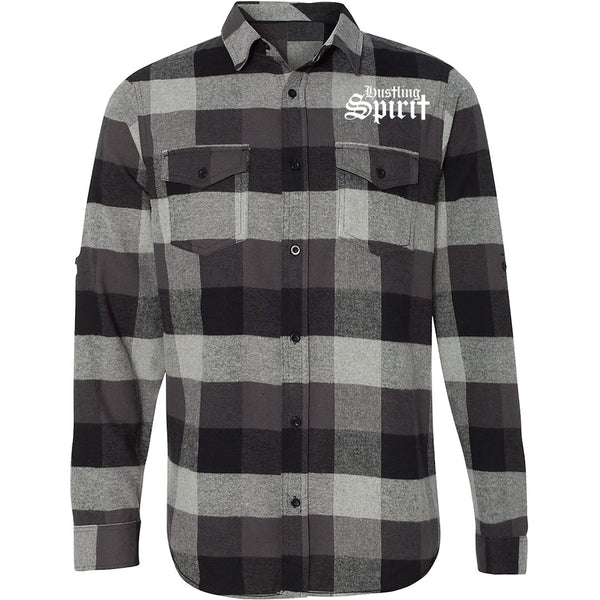 HERE COMES THE DREAMER LONG SLEEVE PLAID FLANNEL (S-3XL)